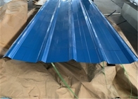 Крыша JIS G3312 CGCC 0.25mm рифленая стальная покрывает 820mm гальванизированный рифленый лист