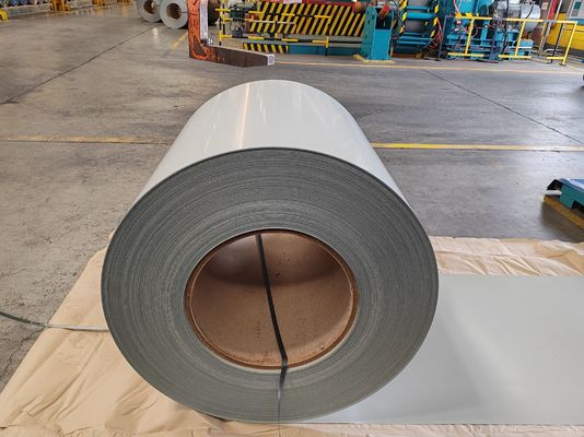 Купить Pre Painted Steel Coil with 5-7μm Back Coating Thickness 508/610mm Coil ID and 3-8MT Coil Weight for Construction and Manufacturing online manufacture