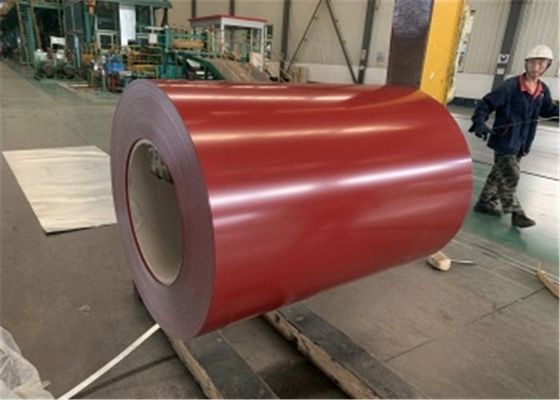 купить 0,45 мм Предварительно окрашенная стальная катушка из ПВДФ RAL 9014 RAL 5016 для кровельных и промышленных строительных панелей online manufacture