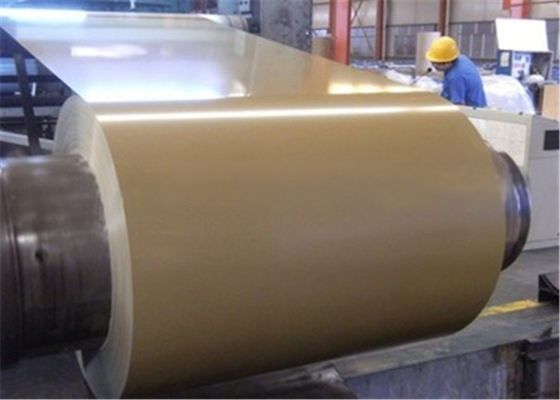 купить 0.31mm CGCC Z100 PVDF Предварительно окрашенная стальная катушка RAL5894 для кровельных и строительных панелей online manufacture