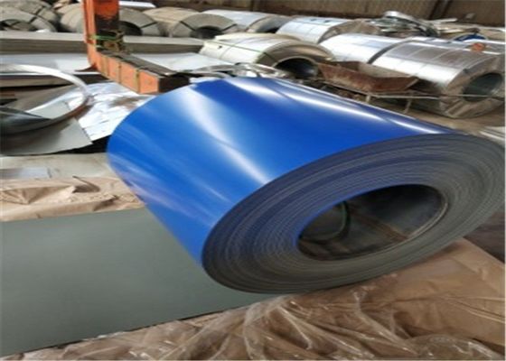 купить 0.18 мм ASTM A792 Заранее окрашенная стальная катушка RAL 6019 PE покрытая CGCC для кровельных и строительных панелей online manufacture