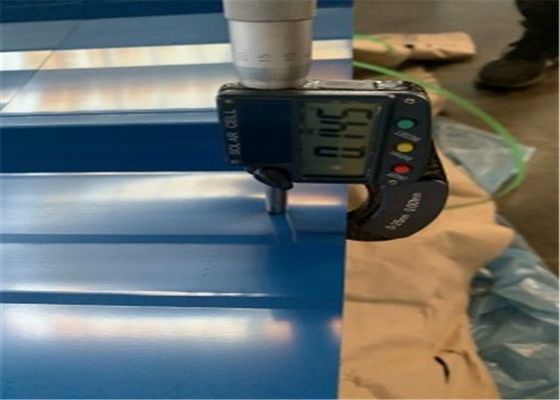 Купить Крыша JIS G3312 CGCC 0.25mm рифленая стальная покрывает 820mm гальванизированный рифленый лист online manufacture