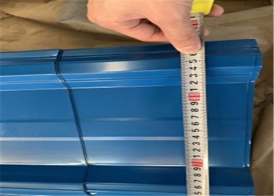 Купить лист толя 76mm 17mm Pre покрашенный рифленый гофрировал панели стены металла online manufacture